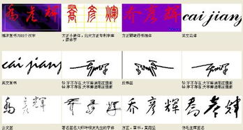 签名设计,可以发我邮箱,签名设计软件也行