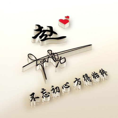 3D超美精品大气签名头像推荐,换一张彰显个性的微信头像吧