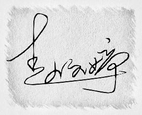 赵文婷签名设计